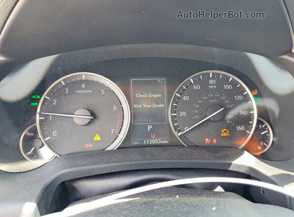 2T2ZZMCAXHC074628 2017 LEXUS RX Черный Вид щитка приборов