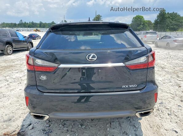 2T2ZZMCAXHC074628 2017 LEXUS RX Черный Вид сзади