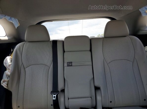 2T2ZZMCAXHC074628 2017 LEXUS RX Черный Вид задних сидений