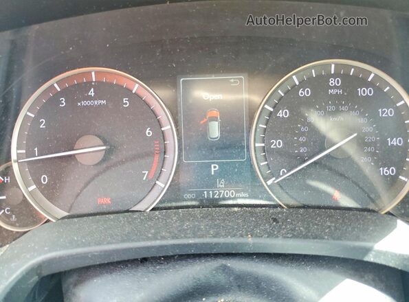 2T2ZZMCAXHC075312 2017 LEXUS RX Black Вид щитка приладів