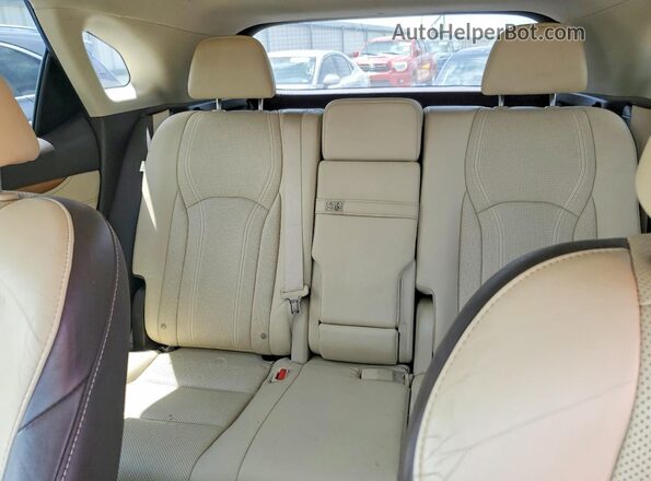 2T2ZZMCAXHC075312 2017 LEXUS RX Black Вид задніх сидінь