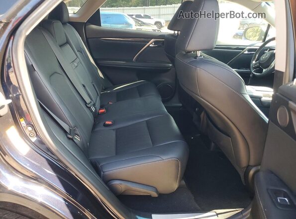 2T2ZZMCAXKC123091 2019 LEXUS RX Blue Widok wnętrza z tyłu