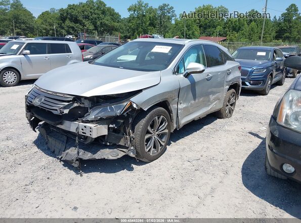 2T2ZZMCAXKC133555 2019 LEXUS RX 350 Silver Առջևի ձախ երեք քառորդ տեսարան