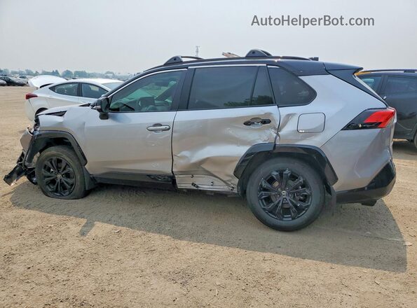 2T35WRFV8SW272614 2025 TOYOTA RAV4 Серебряный Задняя левая четверть