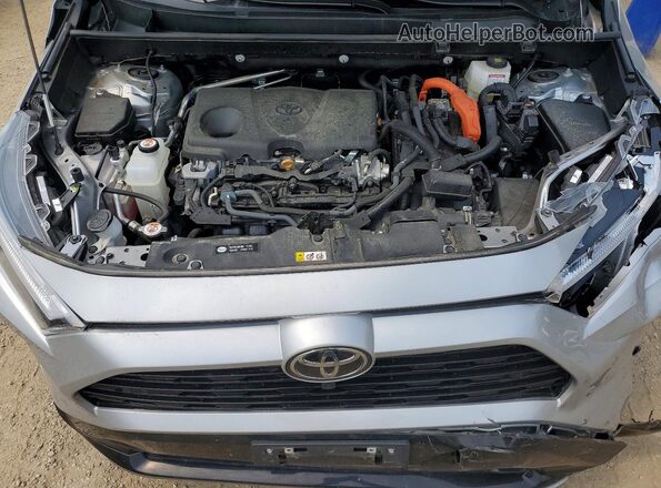 2T35WRFV8SW272614 2025 TOYOTA RAV4 Серебряный Вид подкапотного пространства