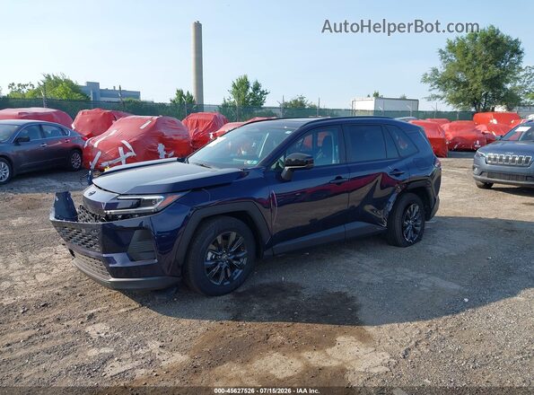 2T36CRAV0TW030180 2026 TOYOTA RAV4 Dark Blue Առջևի ձախ երեք քառորդ տեսարան