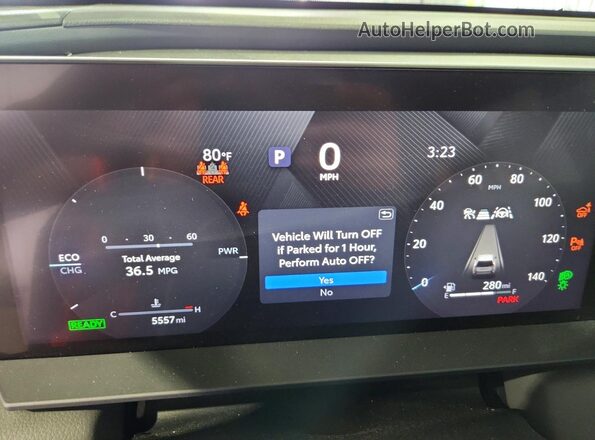 2T36CRAV2TC019117 2026 TOYOTA RAV4 Black Widok zestawu wskaźników