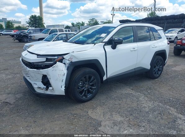 2T36CRAV3TC004691 2026 TOYOTA RAV4 White Առջևի ձախ երեք քառորդ տեսարան