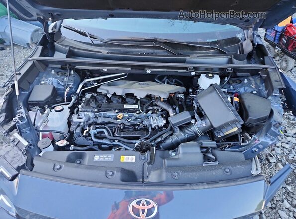 2T36CRAV3TC011799 2026 TOYOTA RAV4 Blue Vista del compartimento del motor