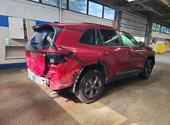 2T36CRAV3TW014202 2026 TOYOTA RAV4 Red Trasero derecho