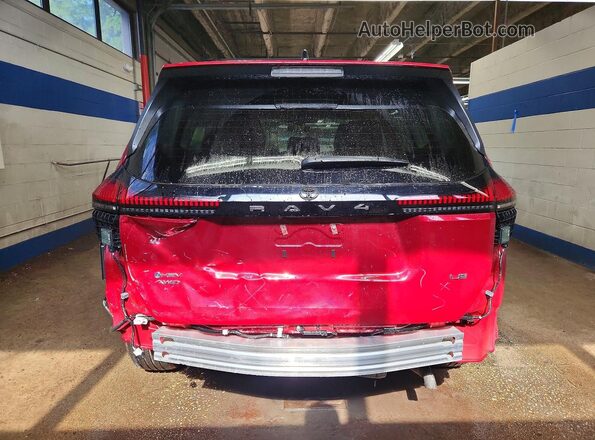 2T36CRAV3TW014202 2026 TOYOTA RAV4 Red Vista trasera