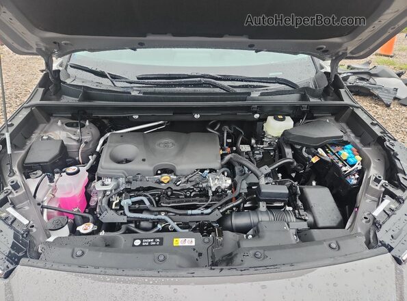 2T36CRAV3TW044848 2026 TOYOTA RAV4 Gray Вид задньої частини салону