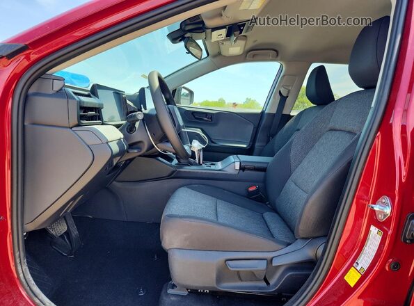 2T36CRAV5TW026030 2026 TOYOTA RAV4 Burgundy Front interior view