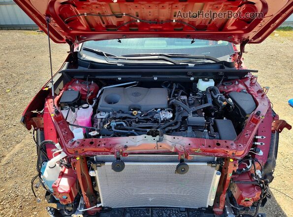 2T36CRAV5TW026030 2026 TOYOTA RAV4 Burgundy Engine compartment view