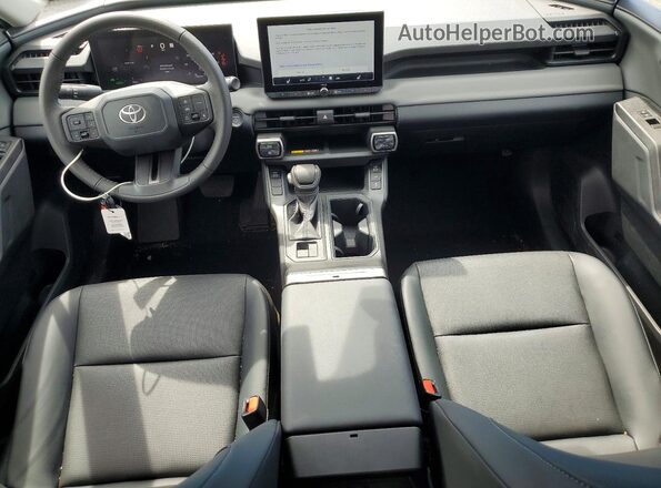 2T36CRAV6TC007469 2026 TOYOTA RAV4 Black Dashboard view