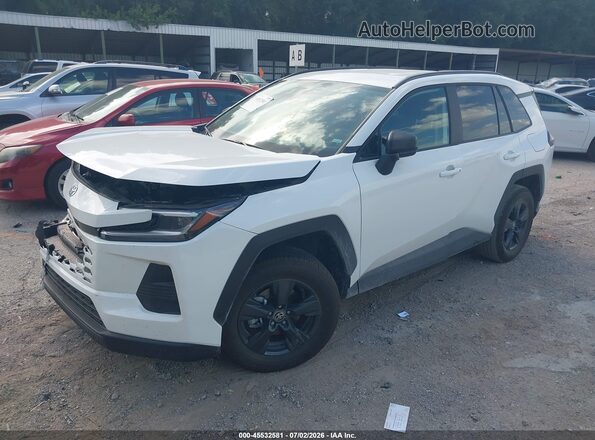 2T36CRAV6TC013790 2026 TOYOTA RAV4 White Vista tres cuartos delantera izquierda