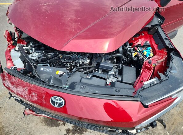 2T36CRAV6TW034329 2026 TOYOTA RAV4 Maroon უკანა სალონის ხედი