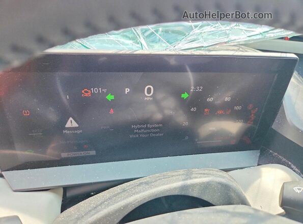 2T36CRAV6TW034329 2026 TOYOTA RAV4 Maroon ხელსაწყოთა პანელის ხედი
