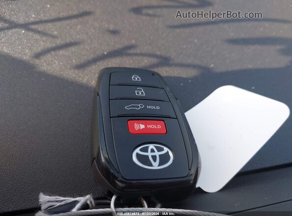 2T36CRAV7TW036431 2026 TOYOTA RAV4 Black Dashboard view