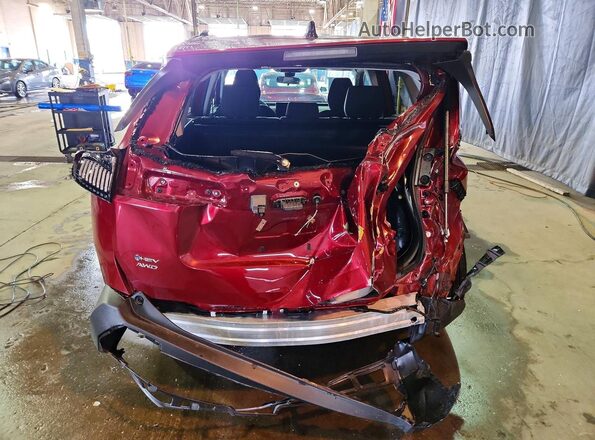 2T36CRAV8TW011053 2026 TOYOTA RAV4 Red Вид ззаду