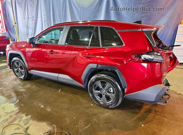 2T36CRAV8TW011053 2026 TOYOTA RAV4 Red უკანა მარცხენა
