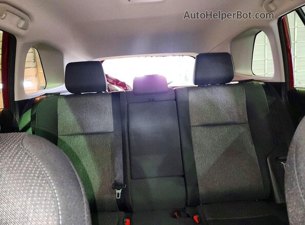 2T36CRAV8TW011053 2026 TOYOTA RAV4 Red უკანა სავარძლების ხედი