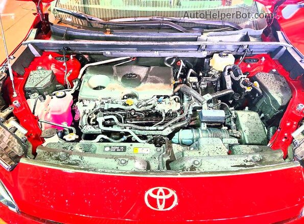 2T36CRAV8TW011053 2026 TOYOTA RAV4 Red ძრავის განყოფილების ხედი
