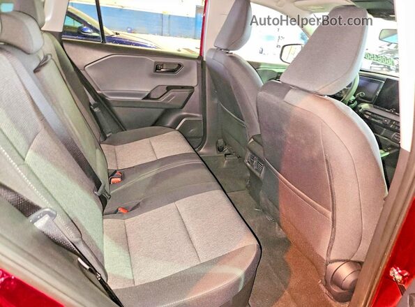2T36CRAV8TW011053 2026 TOYOTA RAV4 Red უკანა სალონის ხედი