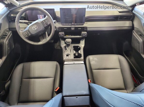 2T36CRAV8TW043873 2026 TOYOTA RAV4 Red Dashboard view