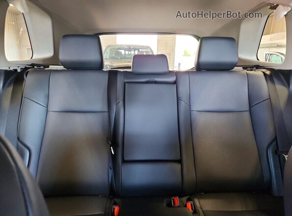 2T36CRAV8TW043873 2026 TOYOTA RAV4 Red Rear seats view