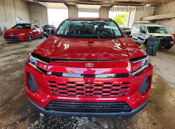 2T36CRAV8TW043873 2026 TOYOTA RAV4 Red Front view