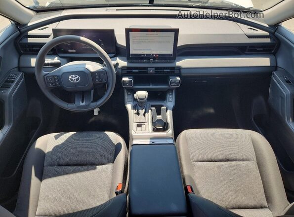 2T36CRAV9TC008437 2026 TOYOTA RAV4 White Dashboard view