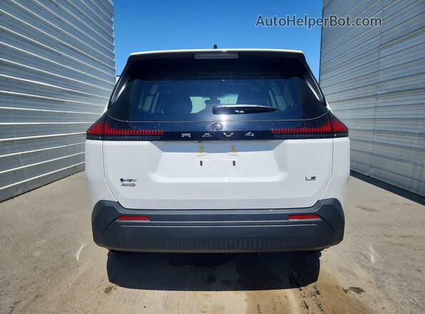 2T36CRAV9TC008437 2026 TOYOTA RAV4 White Rear view