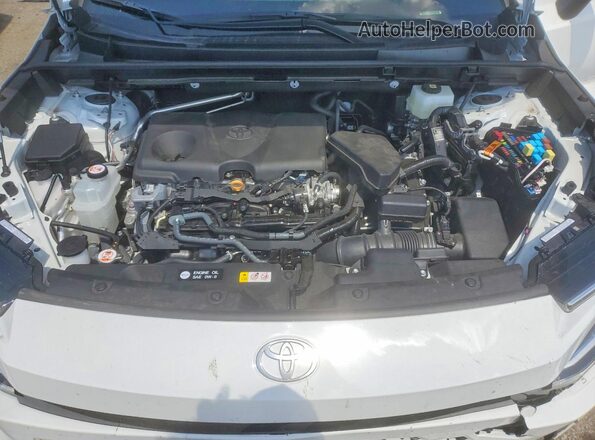 2T36DRBV6TW001827 2026 TOYOTA RAV4 White Vista del compartimento del motor
