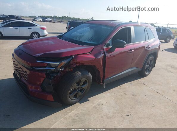 2T36DRBV7TW004316 2026 TOYOTA RAV4 Red Առջևի ձախ երեք քառորդ տեսարան