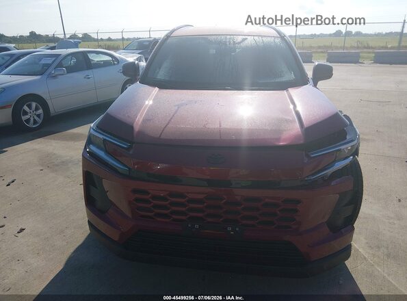 2T36DRBV7TW004316 2026 TOYOTA RAV4 Red Սարքավորումների վահանակի տեսք