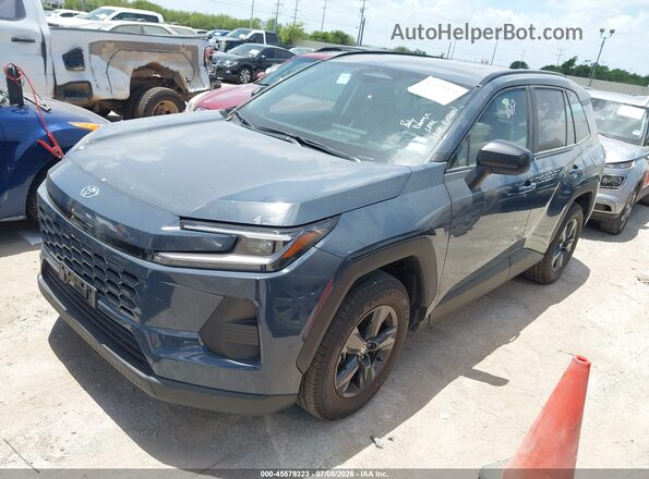 2T36DRBV8TC005394 2026 TOYOTA RAV4 Blue Առջևի ձախ երեք քառորդ տեսարան