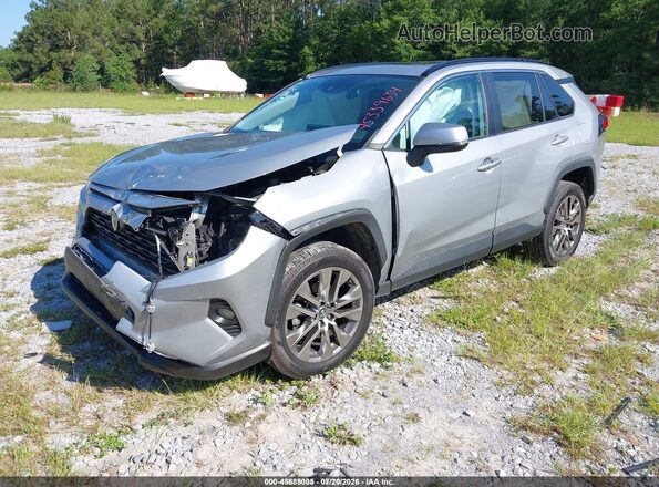 2T3A1RFV0KW082108 2019 TOYOTA RAV4 Серый Передняя левая четверть