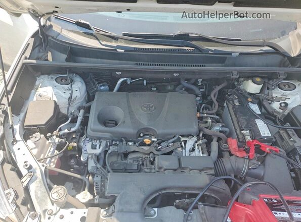 2T3A1RFV0MW153794 2021 TOYOTA RAV4 White ძრავის განყოფილების ხედი
