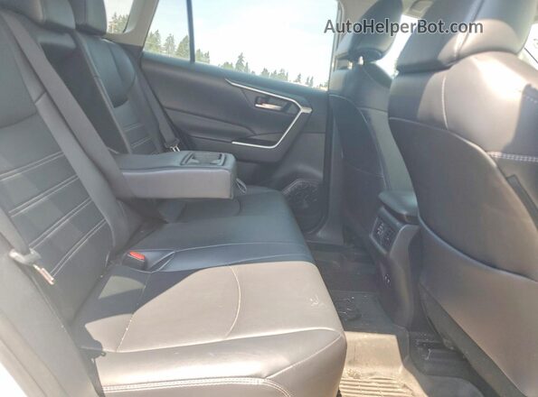2T3A1RFV0MW153794 2021 TOYOTA RAV4 White უკანა სალონის ხედი