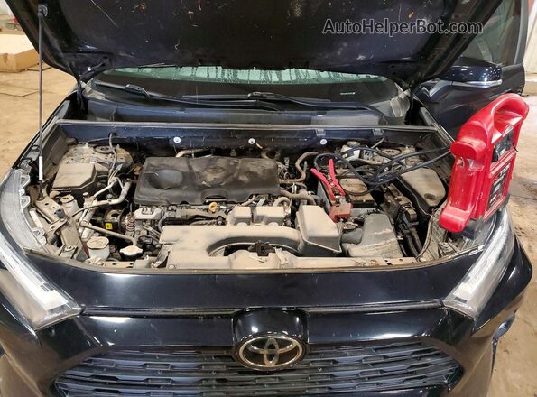 2T3A1RFV0NC263361 2022 TOYOTA RAV4 Black Շարժիչի բաժամունքի տեսք