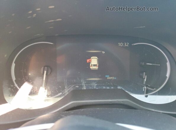 2T3A1RFV0RC428461 2024 TOYOTA RAV4 Gray Instrument cluster view