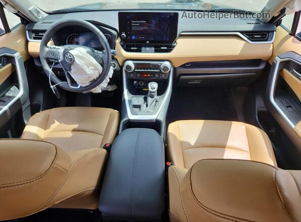 2T3A1RFV0RW415837 2024 TOYOTA RAV4 Blue Вид панелі приладів