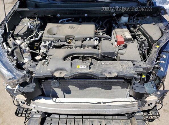 2T3A1RFV0RW439734 2024 TOYOTA RAV4 Blue Widok komory silnika