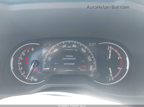 2T3A1RFV0SW569549 2025 TOYOTA RAV4 Gray უკანა სავარძლების ხედი
