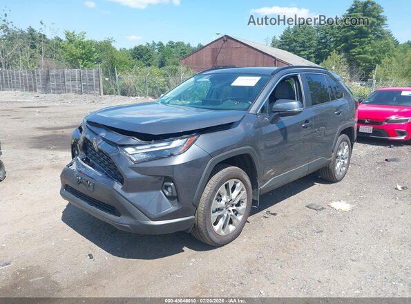 2T3A1RFV0SW569549 2025 TOYOTA RAV4 Gray წინა მარცხენა ხედი სამი მეოთხედიდან
