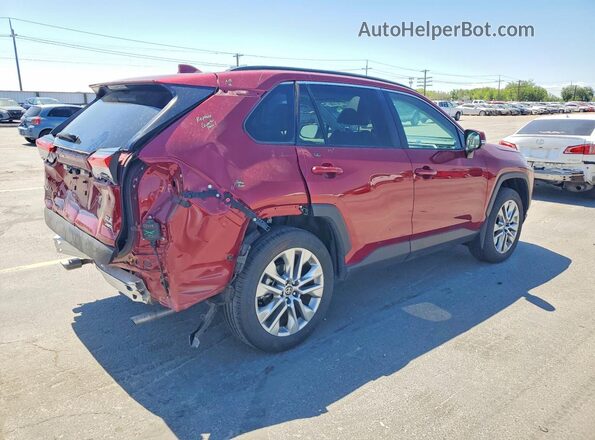 2T3A1RFV0SW575626 2025 TOYOTA RAV4 Красный Задняя правая четверть