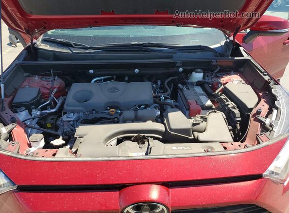 2T3A1RFV0SW575626 2025 TOYOTA RAV4 Красный Вид подкапотного пространства
