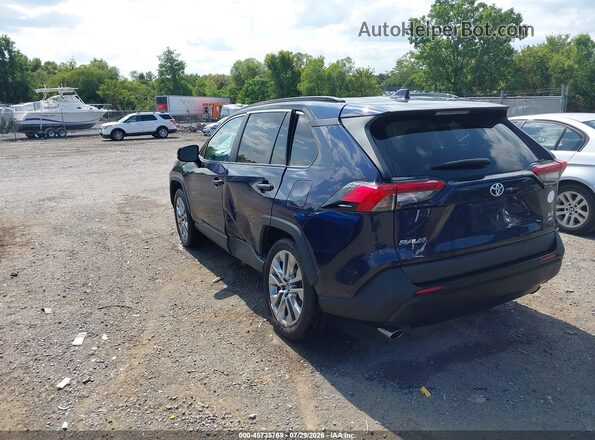 2T3A1RFV1KW033046 2019 TOYOTA RAV4 Blue Rear left