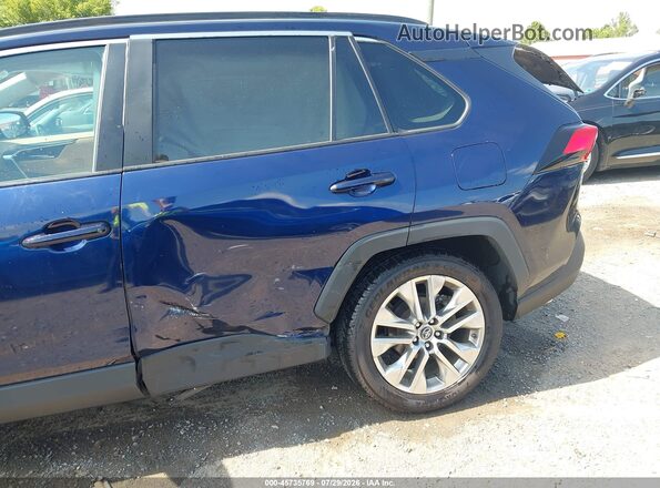 2T3A1RFV1KW033046 2019 TOYOTA RAV4 Blue Front view